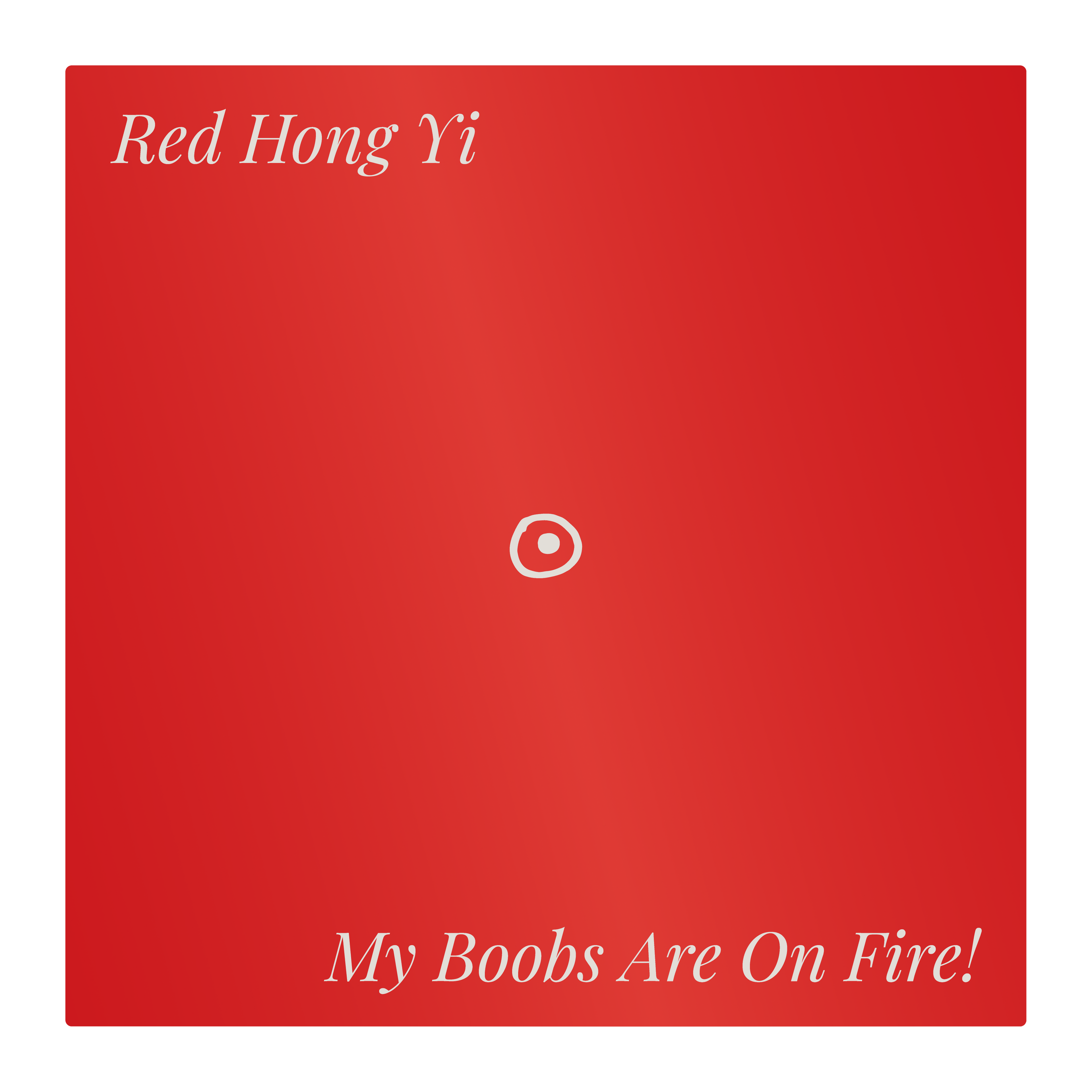 Collectable Handkerchief - My Boobs Are On Fire!